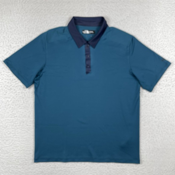 The North Face Polo‎ Shirt Mens Large Outdoors Hiking Golf Camping Exploring - Picture 1 of 12